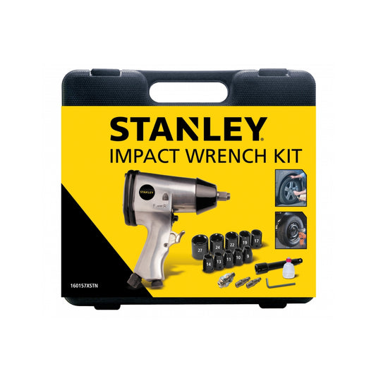 Klucz pneumatyczny 1/2" w zestawie Stanley