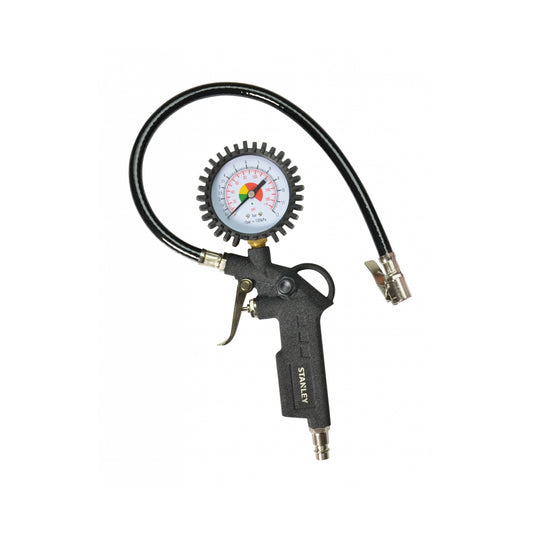 Pistolet do pompowania z manometrem Stanley