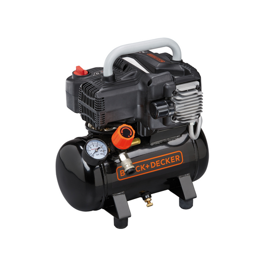 Kompresor Bezolejowy Black+Decker 1,5KM 6L 8Bar