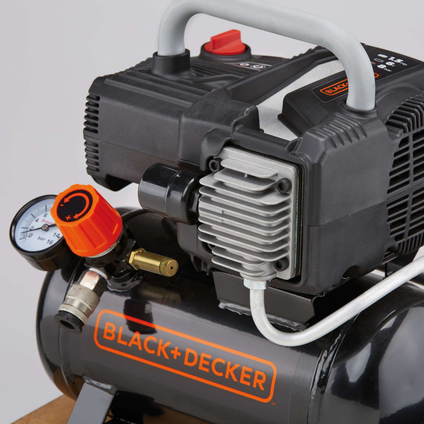 Kompresor Bezolejowy Black+Decker 1,5KM 6L 8Bar