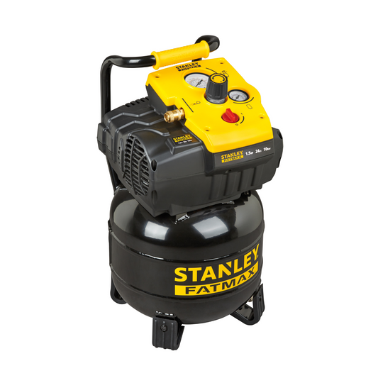 Kompresor Stanley FatMax Pionowy Bezolejowy 1,5KM 24L 10Bar