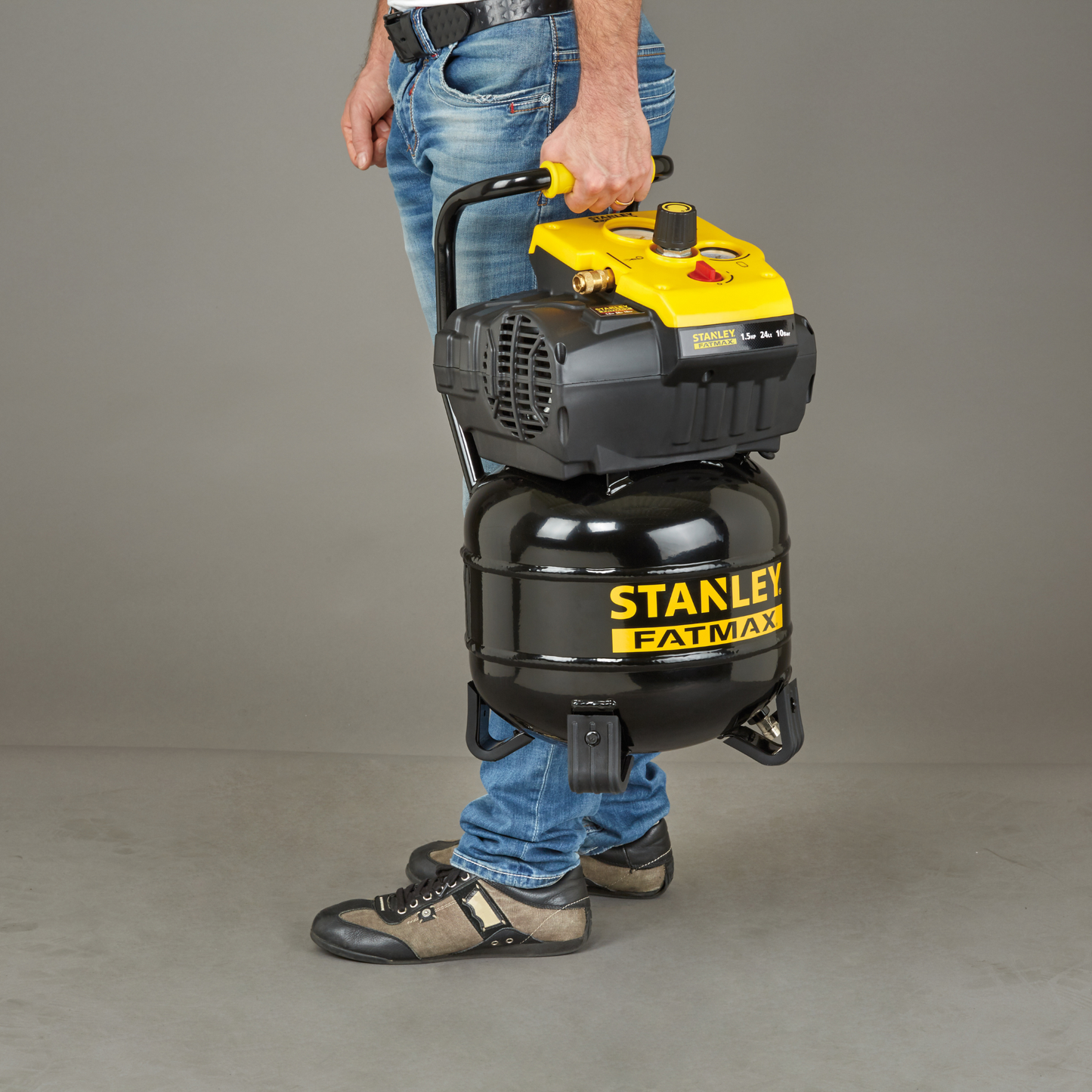 Kompresor Stanley FatMax Pionowy Bezolejowy 1,5KM 24L 10Bar