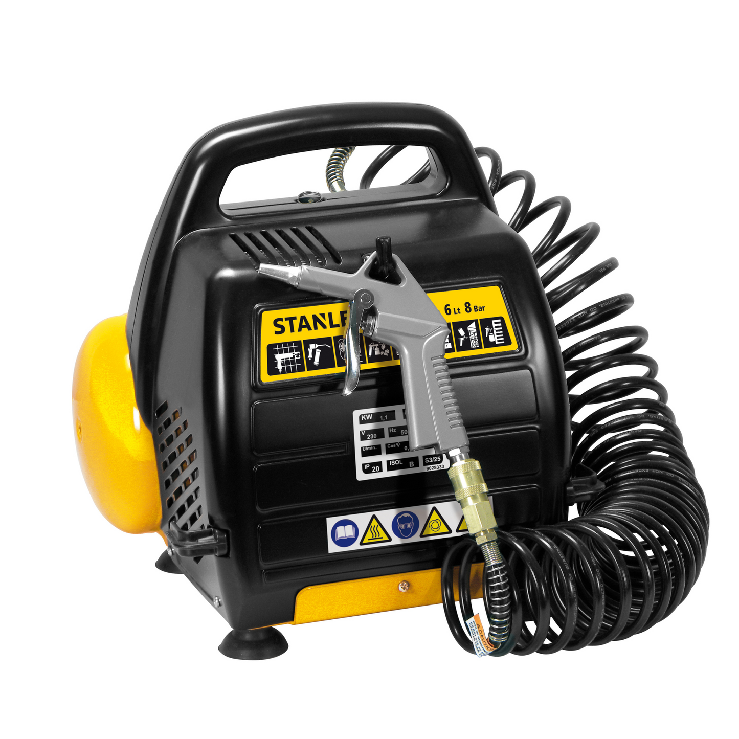 Stanley Kompresor 1,5Hp 6L 8Bar